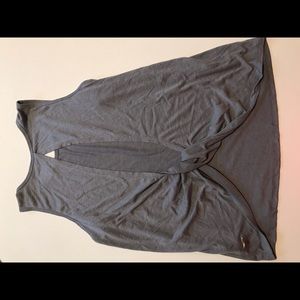 Gray Work out top